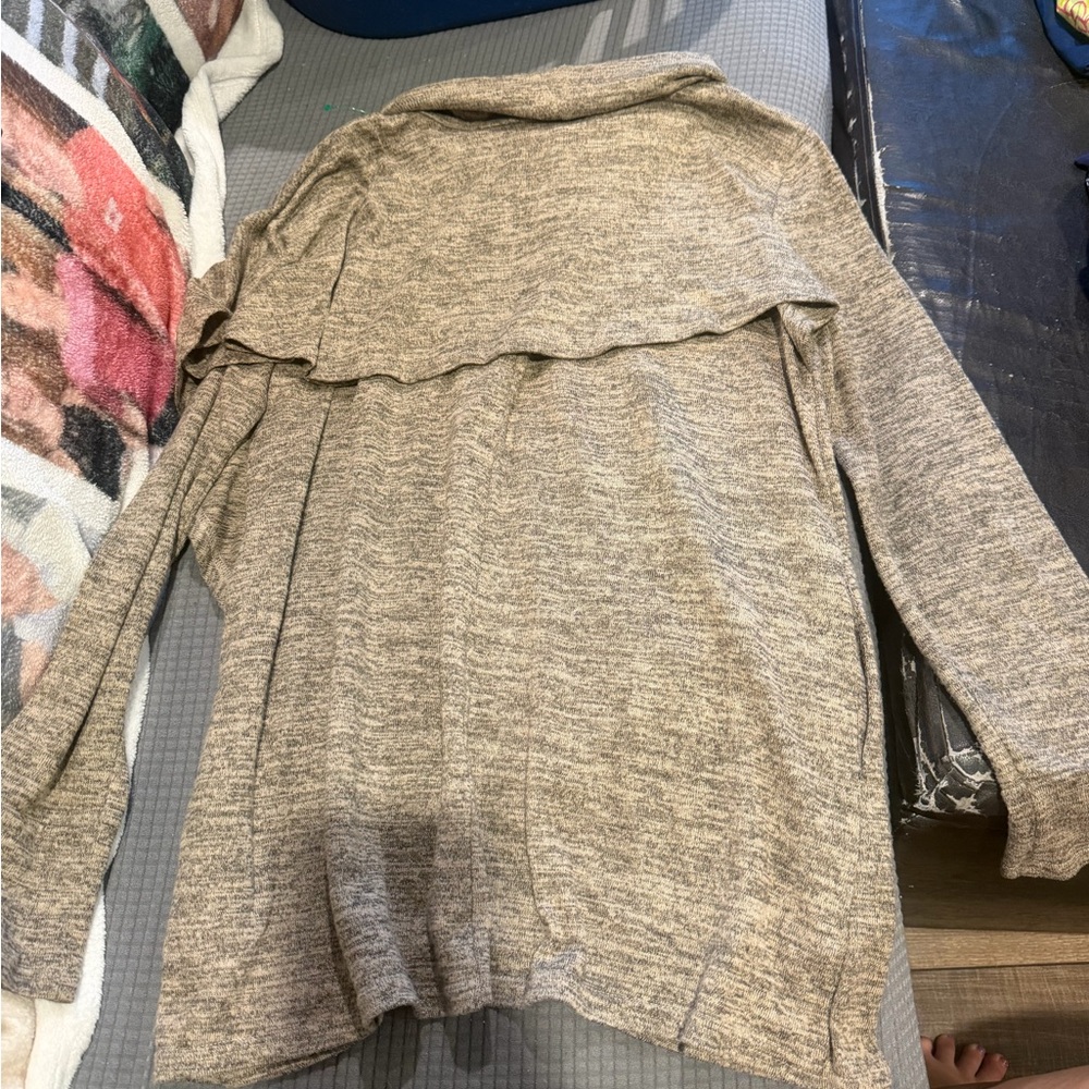 Doe & Rae Textured Tan Knit - Picture 2 of 3
